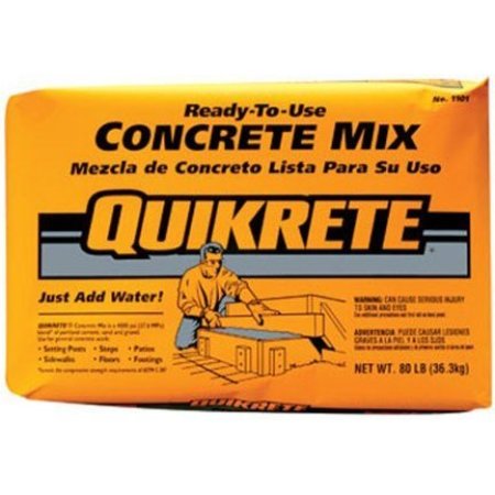 Quikrete Mix Concrete Ready To Use 10Lb 110110